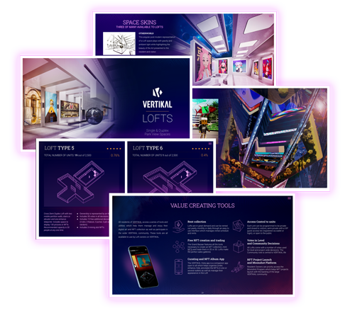 Vertikal Metaverse Hive brochure
