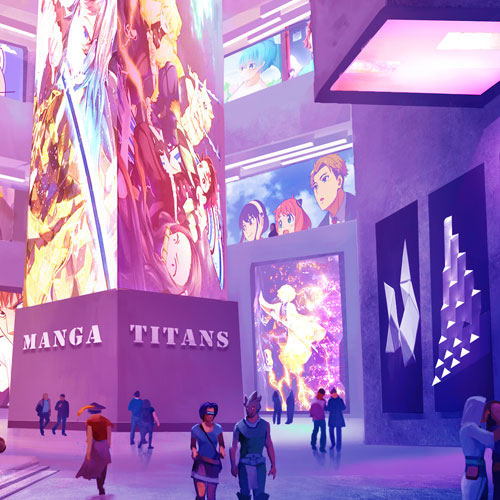 Grand Hall in Vertikal Metaverse  