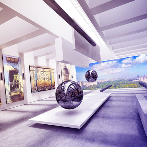 Vertikal Metaverse Loft Interior